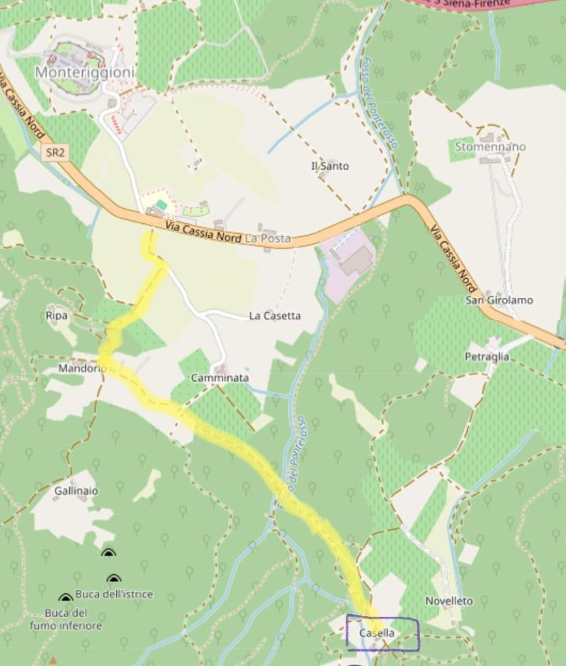 Affittacamere La Casella Monteriggioni Kültér fotó